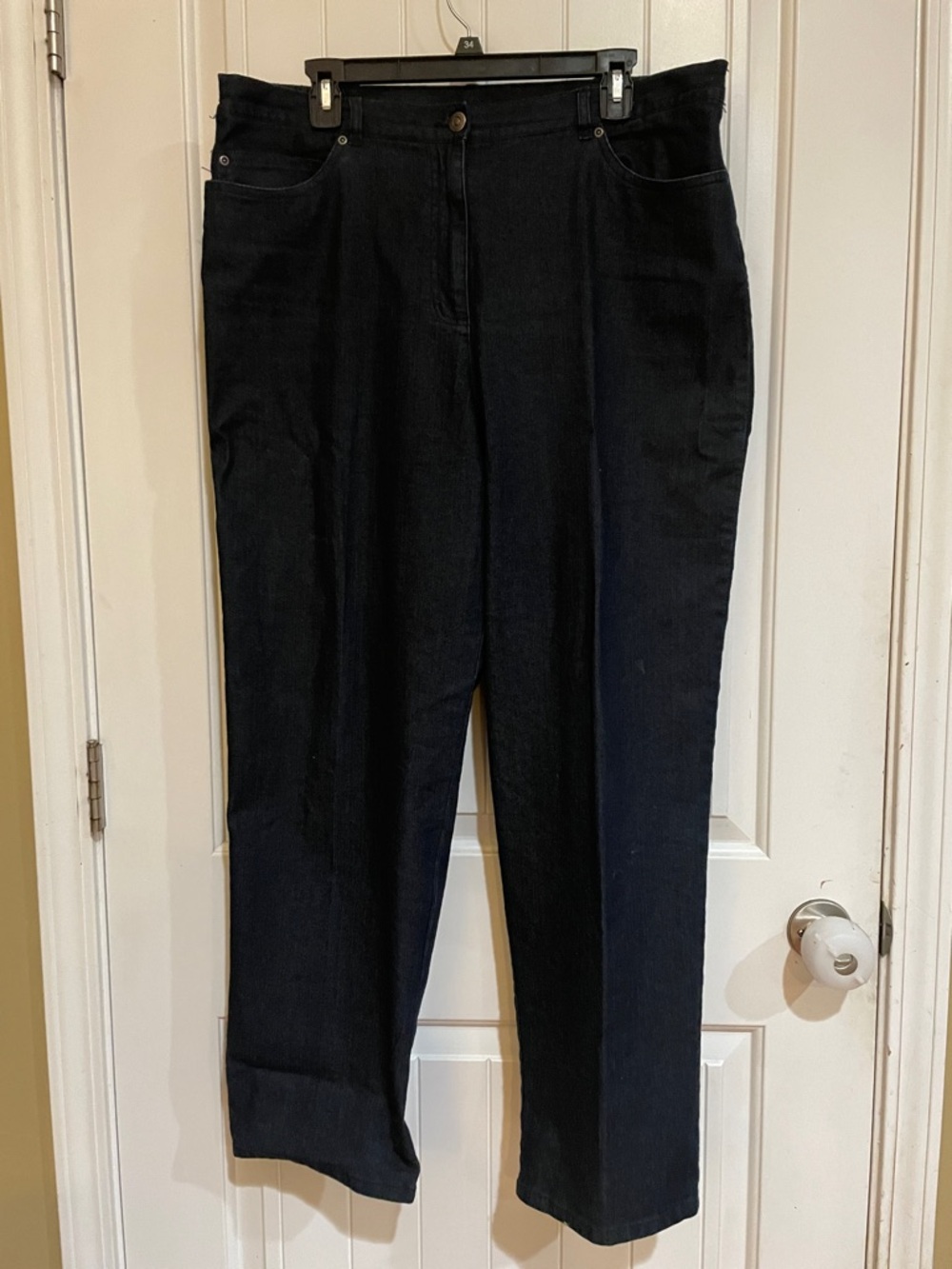 Ruby Rd 16 dark denim jean EUC
